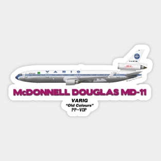 McDonnell Douglas MD-11 - VARIG "Old Colours" Sticker